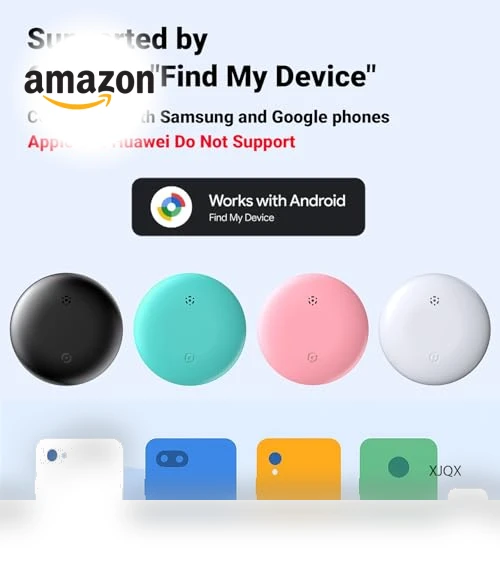 Tracker Tags for Android Phones — Location Tracking Devices, XJQX