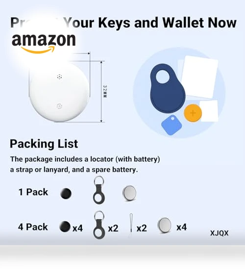 Tracker Tags for Android Phones — Location Tracking Devices, XJQX