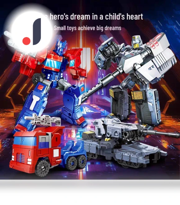 Transforming Mecha Robot Toy — Miniature Rides & Collectibles, Super Go