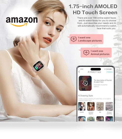 Ultra-Light AI Smartwatch — Smartwatches, Demabon