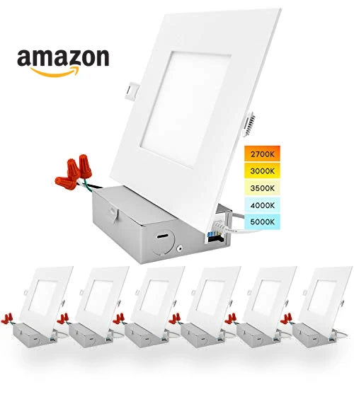 Ultra Thin Square LED Recessed Lighting — Recessed Lighting, LUXRITE