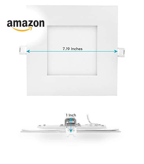 Ultra Thin Square LED Recessed Lighting — Recessed Lighting, LUXRITE