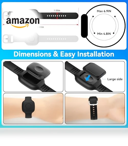 Waterproof Silicone Bracelet for Tile Mate — Location Tracking Devices, SkyArmor