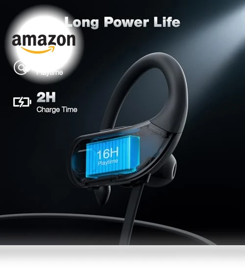 Waterproof Wireless Headphones — In-Ear Headphones, Boean