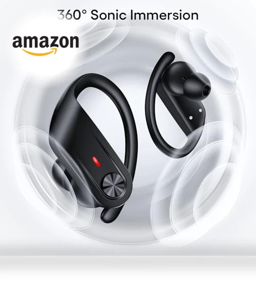 Wireless Earbuds with Deep Bass — In-Ear Headphones, TAGRY