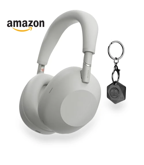 Wireless Noise-Canceling Headphones with Bluetooth Locator Chain — Audio Gear, Sony
