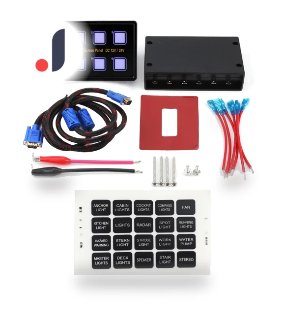6-Position Touch Control Panel — Display Modules, 3CZY