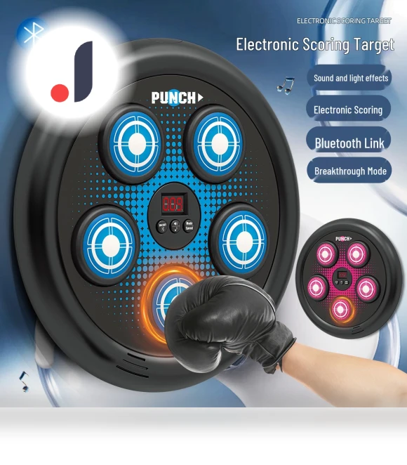 Bluetooth Music Boxing Target Toy — Kids Fitness, Super Go