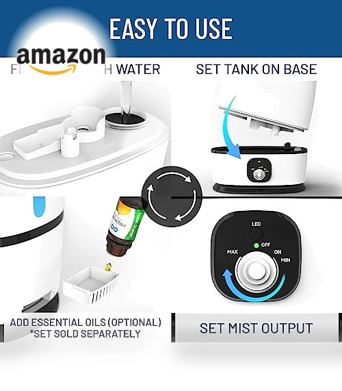Cool Mist Humidifier — Air Moisturizers, Everlasting Comfort