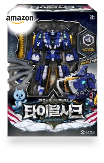 Dinoid Warrior Tidal Shark Transforming Robot — Playsets, SSmall