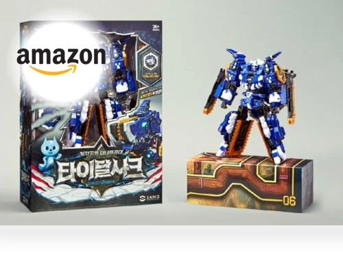 Dinoid Warrior Tidal Shark Transforming Robot — Playsets, SSmall