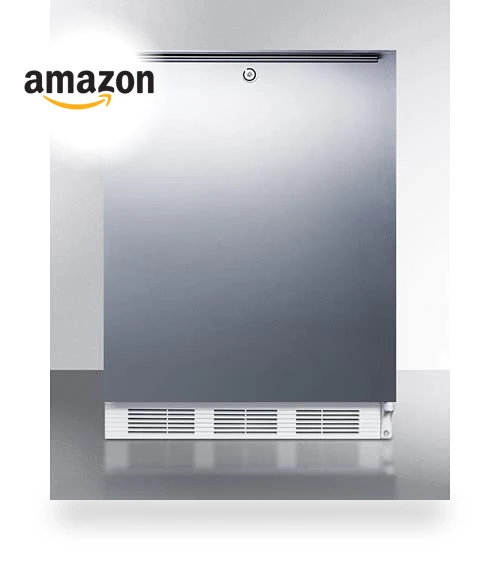 Freestanding ADA Compliant Refrigerator-Freezer — Mini Fridges, Generic