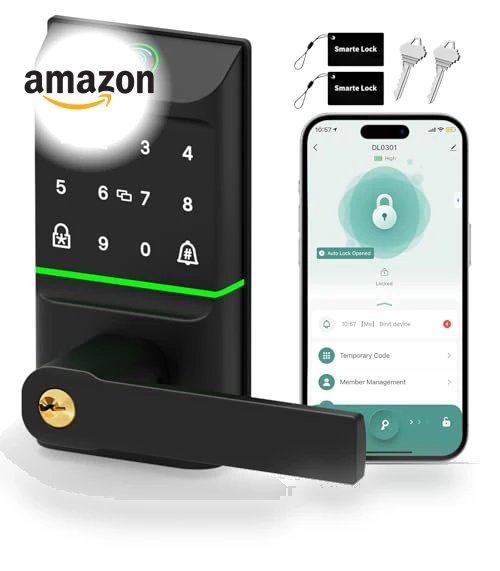 Keyless Entry Smart Door Lock with Doorbell — Smart Home Security, Mutak