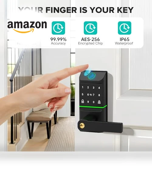 Keyless Entry Smart Door Lock with Doorbell — Smart Home Security, Mutak