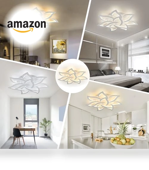 Smart Ceiling Light Fixture — Overhead Lighting, SKY ANGLE