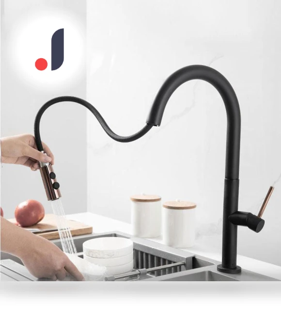 Smart Touch Retractable Kitchen Faucet — Smart-Touch Kitchen Faucets, Darling Child Boutique