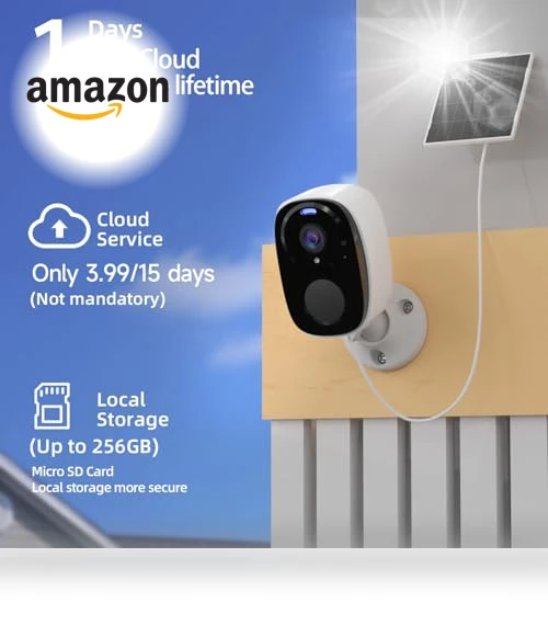 Solar Security Cameras Wireless Outdoor — Security Cameras, Rraycom