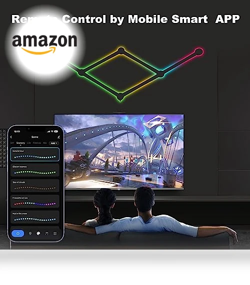 WiFi RGB LED Wall Light Bars — LED Strips, KOBAIBAN
