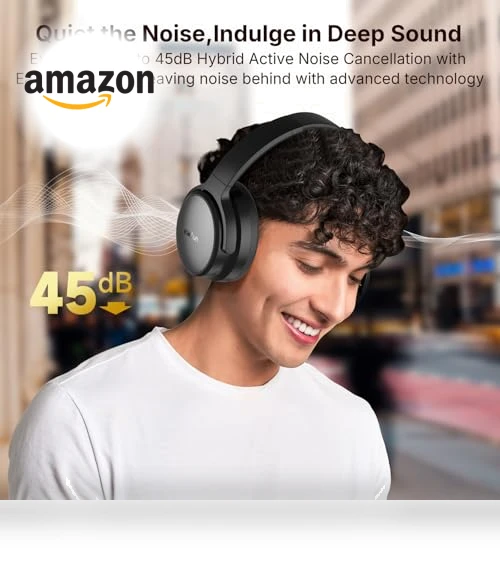 Active Noise Canceling Headphones — In-Ear Headphones, EarFun