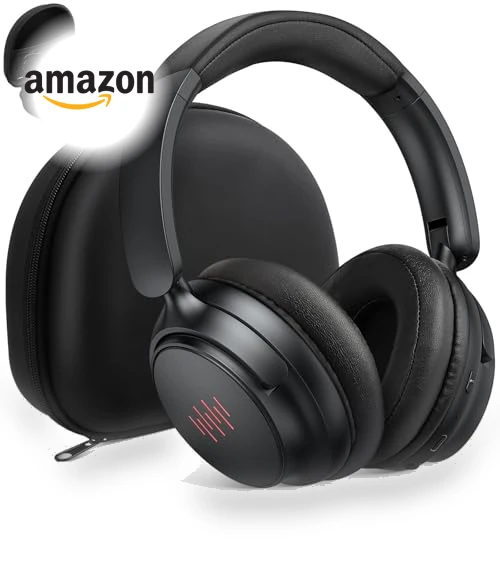 Active Noise Cancelling Wireless Headphones — Over-Ear Headphones, ACANDYA
