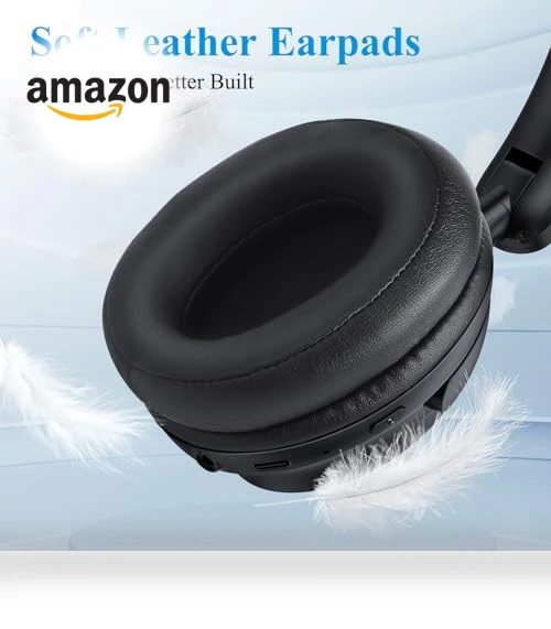 Active Noise Cancelling Wireless Headphones — Over-Ear Headphones, ACANDYA