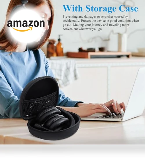 Active Noise Cancelling Wireless Headphones — Over-Ear Headphones, ACANDYA