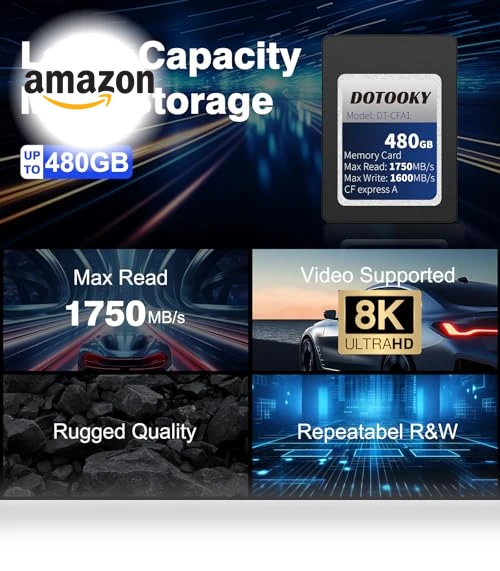 CFexpress 4.0 Type A Memory Card — CompactFlash Storage, Dotooky