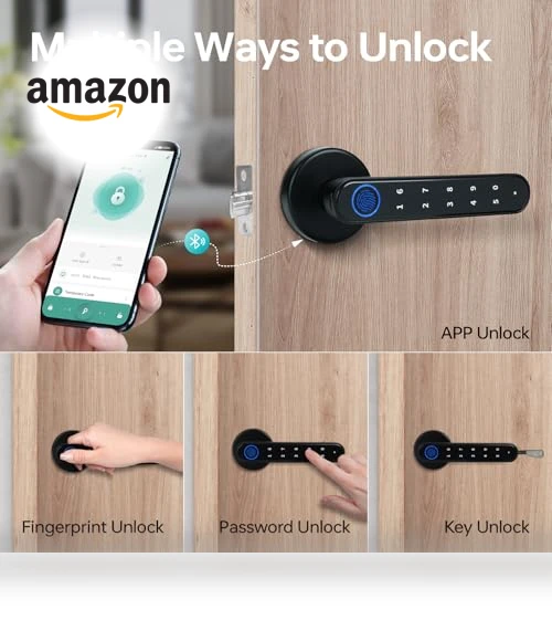 Fingerprint Door Lock — Padlocks & Hasps, LEELEN