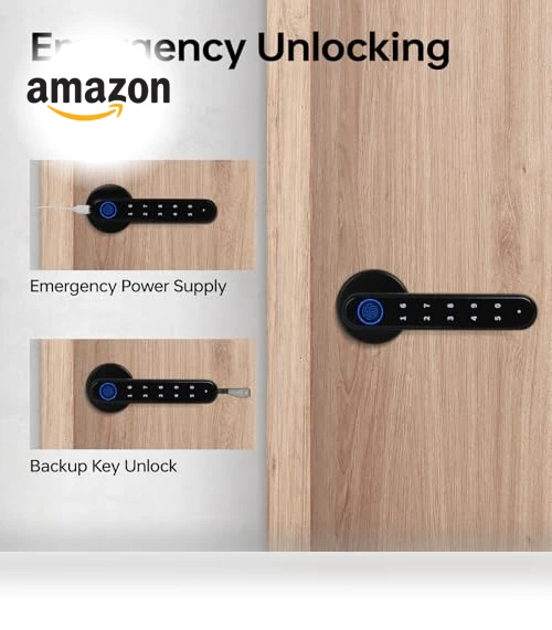 Fingerprint Door Lock — Padlocks & Hasps, LEELEN
