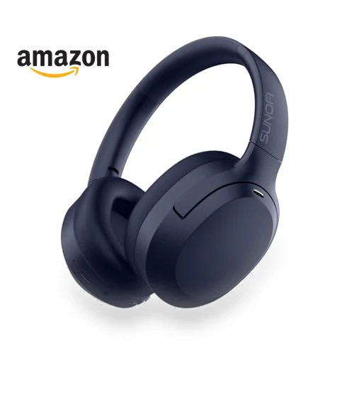 Hybrid Active Noise Cancelling Headphones — Over-Ear Headphones, SunoFi