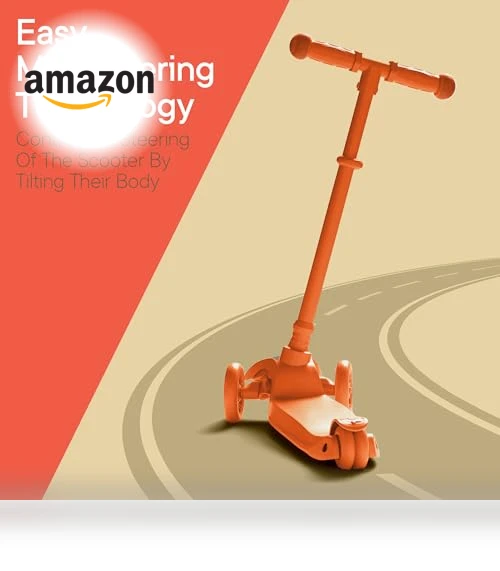 Mini 3 Wheel Scooter for Kids — Electric Vehicles, Campior
