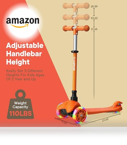 Mini 3 Wheel Scooter for Kids — Electric Vehicles, Campior