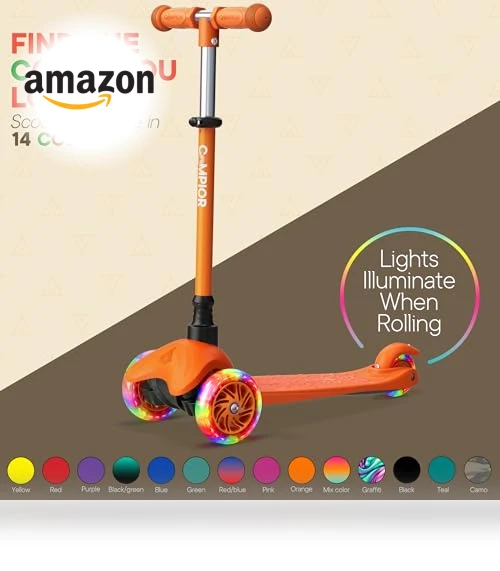 Mini 3 Wheel Scooter for Kids — Electric Vehicles, Campior