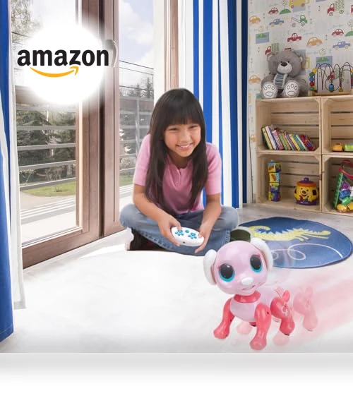 Remote Control Dog Gesture Sensing Toy Robot Pet — Interactive Animal Companions, BIRANCO