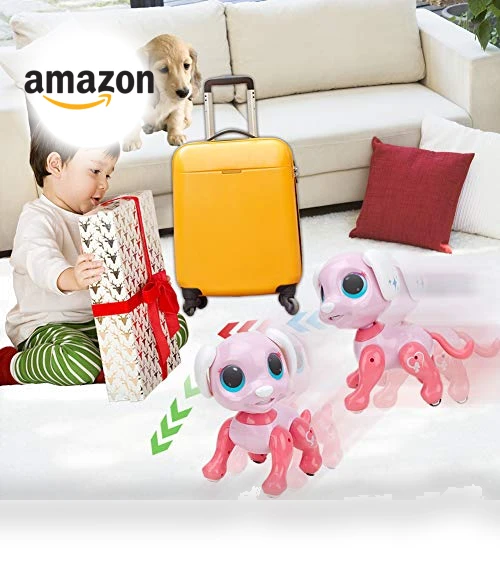 Remote Control Dog Gesture Sensing Toy Robot Pet — Interactive Animal Companions, BIRANCO