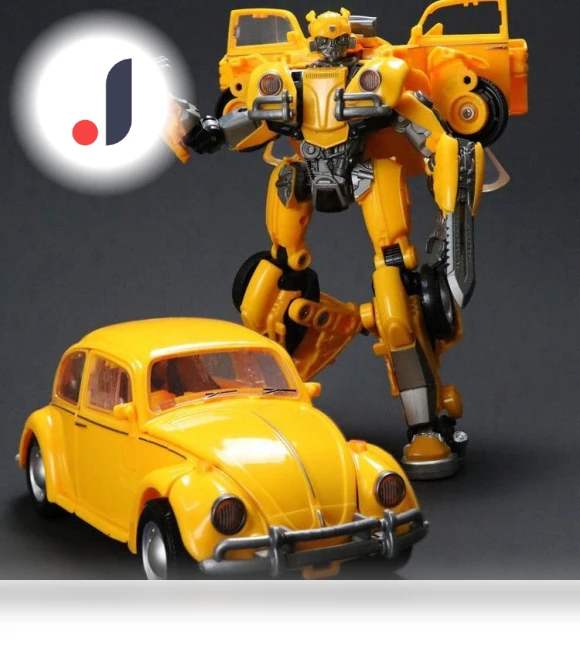 Robot-Car Wasp Transforming Toy Set — Toy Vehicles, Global Finds