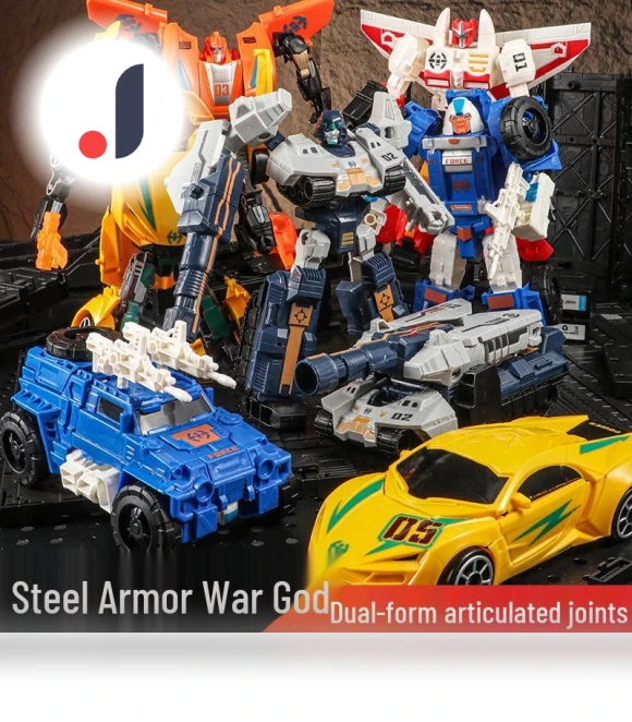Transforming Car and Robot Mecha Toy — Interactive Figures & Robots, Super Go