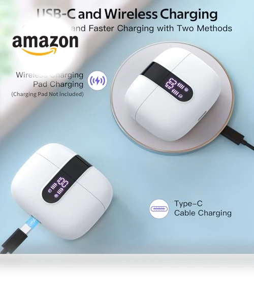 True Wireless Earbuds — In-Ear Headphones, TAGRY