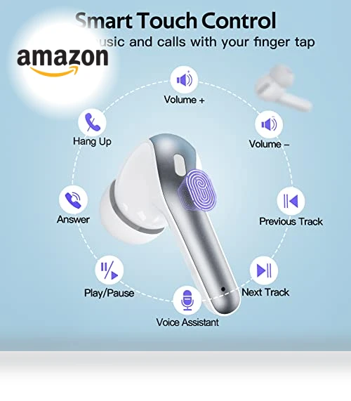 True Wireless Earbuds — In-Ear Headphones, TAGRY