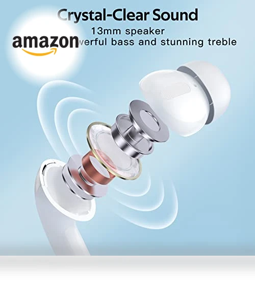 True Wireless Earbuds — In-Ear Headphones, TAGRY