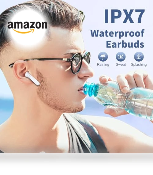 Wireless Earbuds — In-Ear Headphones, Jrwaro