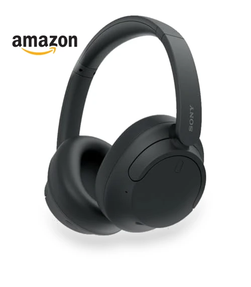 Wireless Headphones Bundle with Clip-On Light — Over-Ear Headphones, Sony