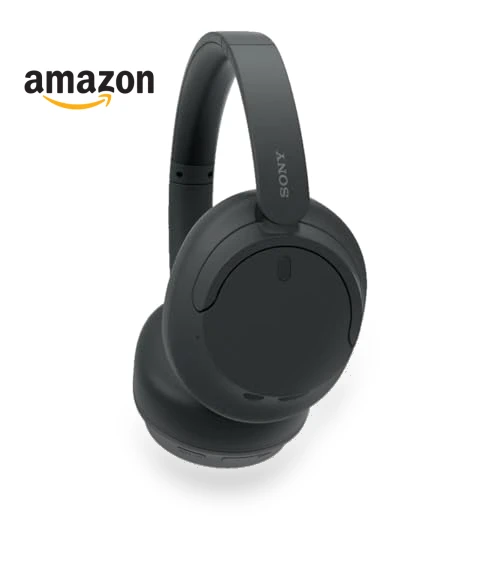 Wireless Headphones Bundle with Clip-On Light — Over-Ear Headphones, Sony
