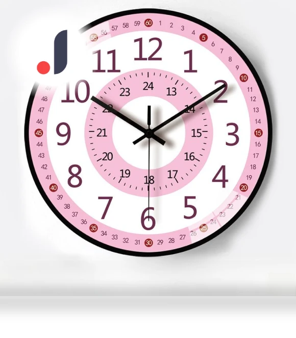 12-Inch Automatic Synchronization Silent Wall Clock — Clocks, Window glass film