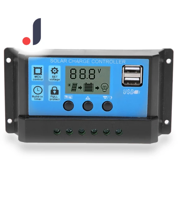 Automatic PWM LCD Display Dual USB 5V Output Controller — Power Management, OutsideWorld