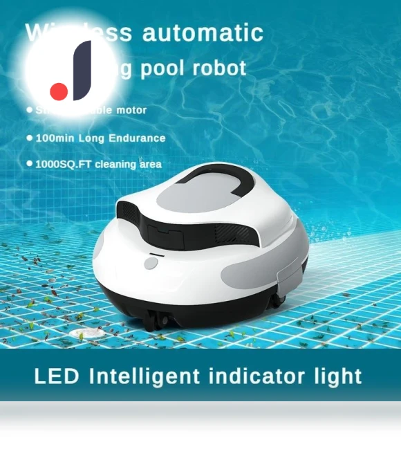 Automatic Wireless Pool Cleaning Robot — Smart Cleaning Robots, Crown Global