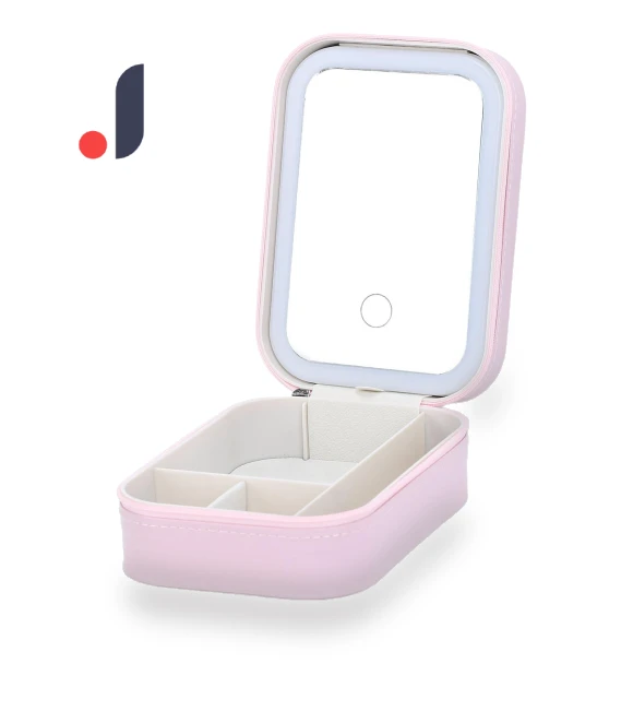Cosmetic Case with LED Mirror — Cosmetic Cases, Home2ZY
