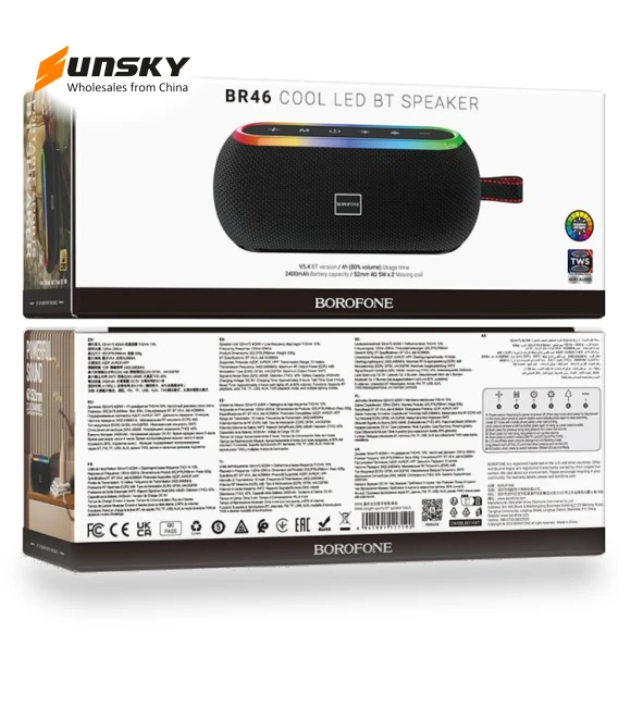 Delight Sports Wireless Speaker — Portable Sound Systems, Borofone