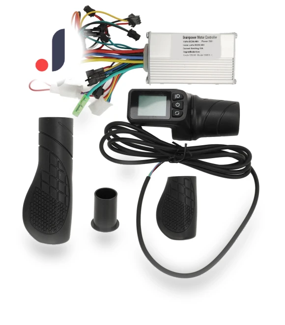 E-Bike Controller with LCD Display — Brake Controls, ZY-Sport-N