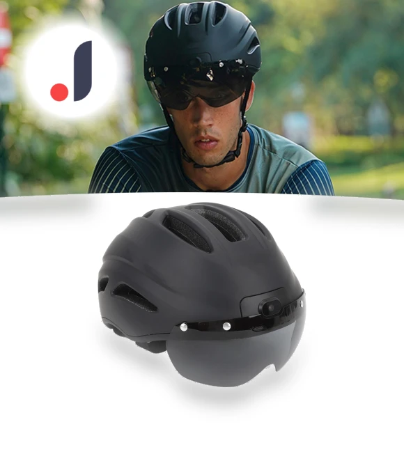 Smart Bike Helmet with 4K Action Camera — Wearable Cameras, Sport2ZY